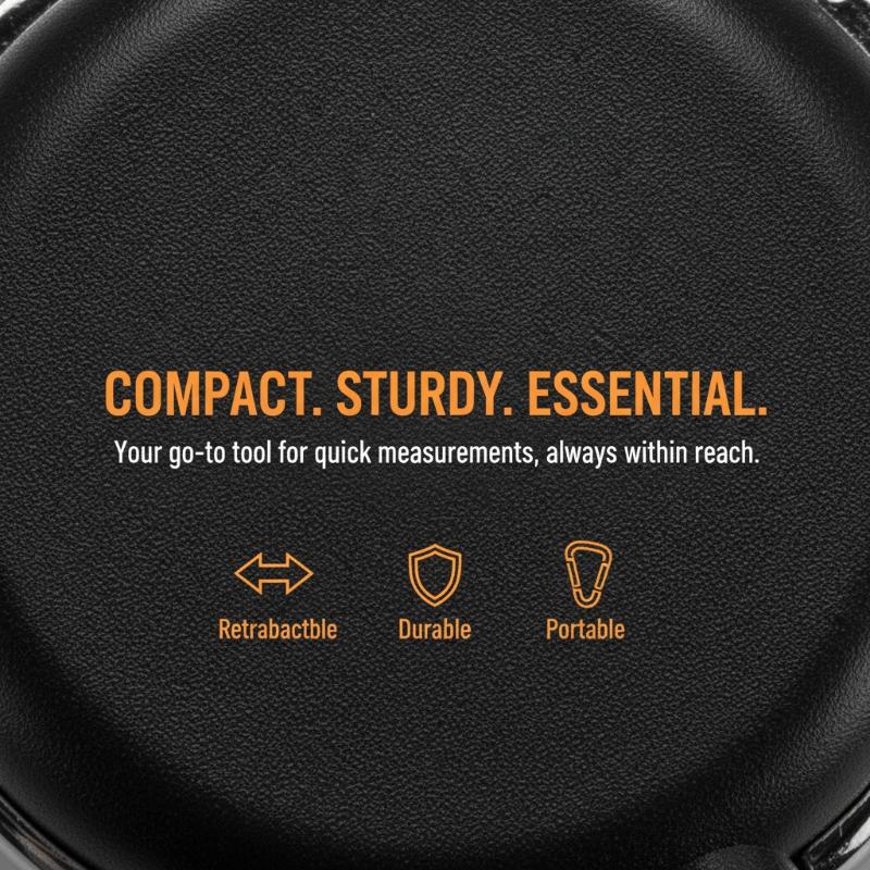 Easy-Pull Buckle Retractable Keychain With Scale Ruler Anti-Lost For Fishing Gear Multi-Function Tackle Accessory