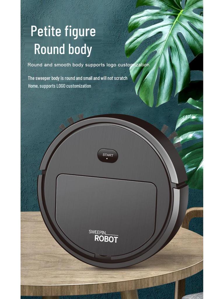 Mezinárodní chytrý zametací robot: Automatický vysavač, mop a čistič s USB nabíjením.