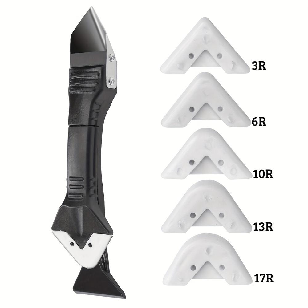 Sada 3 v 1 silikonových škrabek, tmelů, hladítek, odstraňovačů, dokončovač spárování, hladítko na spáry, sada na odstraňování plísní z podlahy, sada ručního nářadí