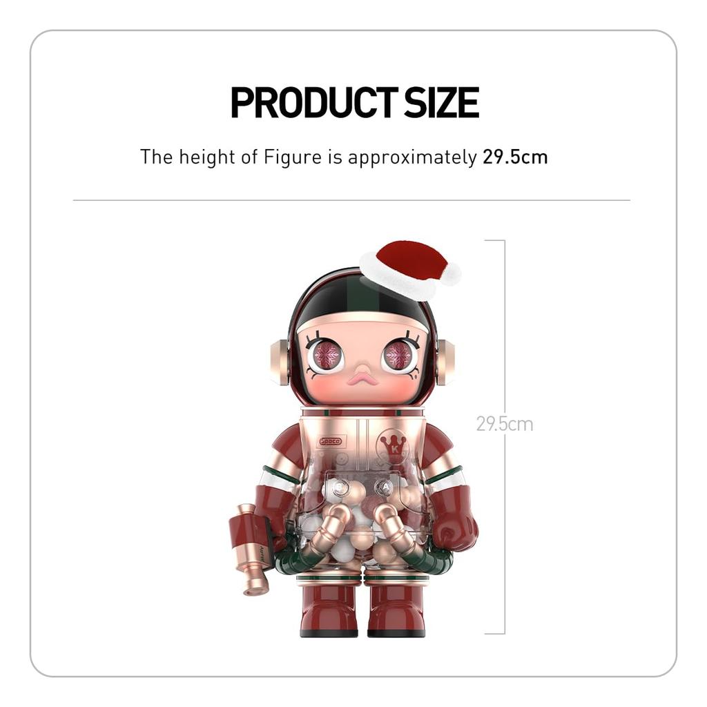 POP MART MEGA Collection 400% SPACE MOLLY Christmas 2024