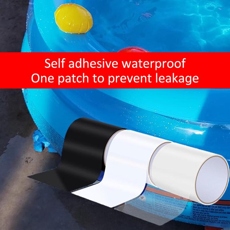 Silikon-Gummi-Klebeband für Wasserrohrreparaturen - Selbstklebend, Leckdicht und Wasserdicht.