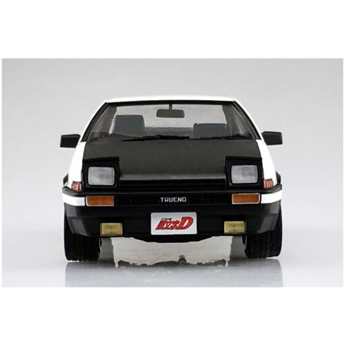 Aoshima Bunka Kyozai Initial D No.1 Takumi Fujiwara AE86 Trueno Project D Specification 1/24 Scale Plastic Model
