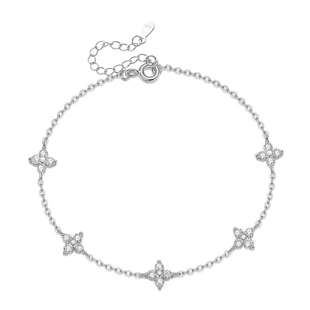

Versatile S925 Sterling Silver Bracelet - Elegant, Niche Design Jewelry for a Fashionable, Luxurious Look Silver 925 платиновий