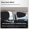 Car Side Window Curtain Universal Foldable Auto Sun Shade Cover Front Rear Side Window Shield Private Anti Sun UV