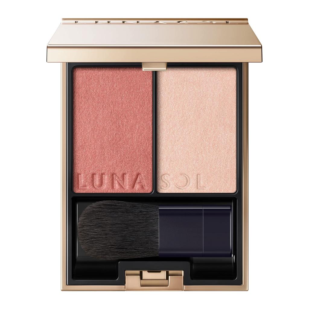 LUNASOL Coloring Glaze 04 - Radiant Makeup Blush for Cheeks