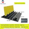 Zhongte Bangan Rubber 3-Channel Cable Protector Speed Bump