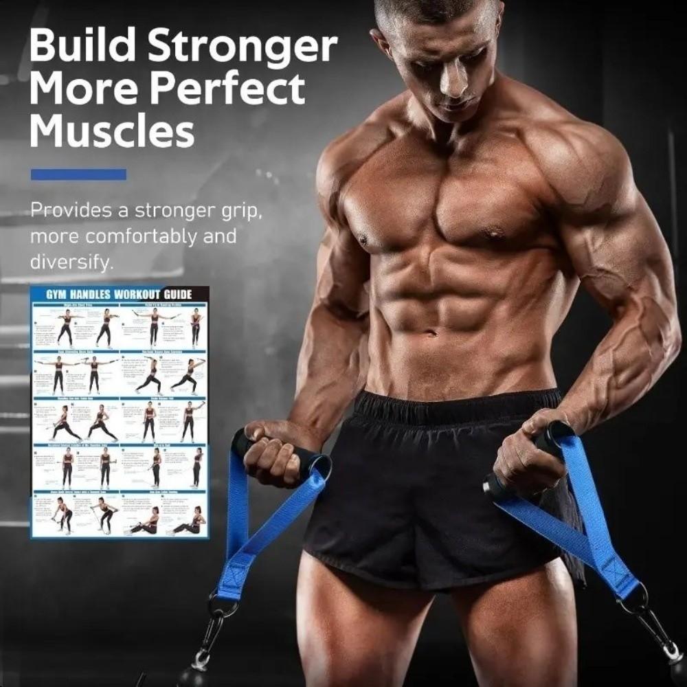 2 Pack Pull Down Workout Accessories Resistance Bands Replacement Fitness Equipment Gym Accessories