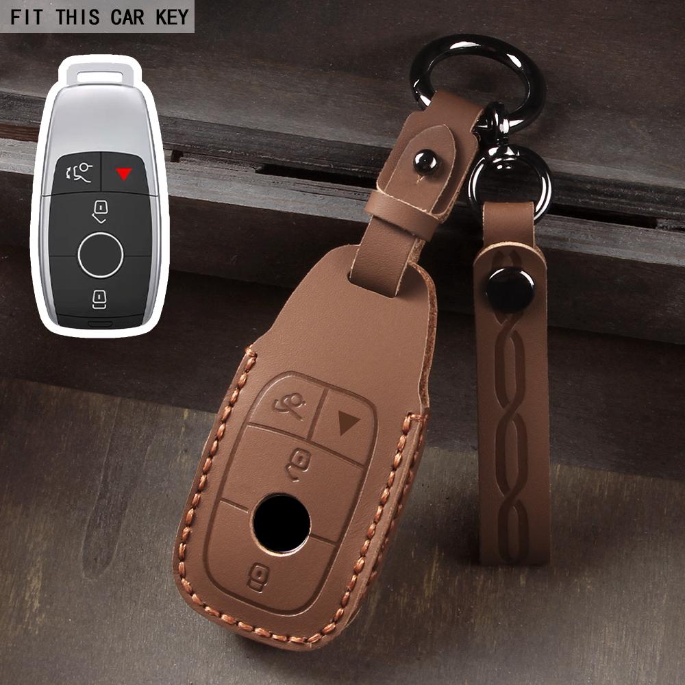 Car Remote Key Case Cover Shell Fob For Mercedes Benz A C E S G Class GLC CLE CLA GLB GLS W177 W205 W213 W222 X167 AMG
