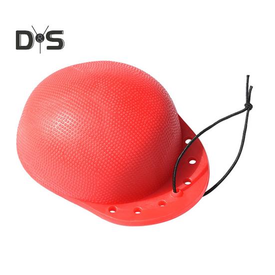 

Портативный очиститель для мячей для гольфа со шнурком Компактный дизайн Удобный для переноски многоразовый очиститель для мячей для гольфа Инструмент для чистки красный