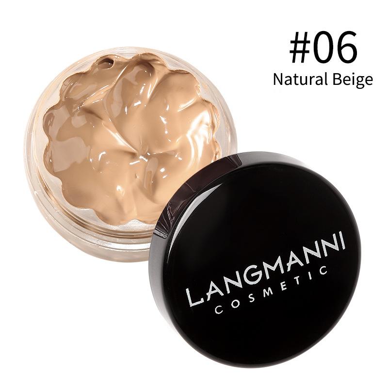 Full Coverage Liquid Concealer, Waterproof and Long-lasting, Brightening Makeup Foundation
