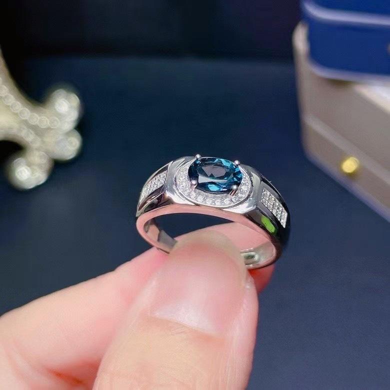 5 Carat Diamond Style Ring Hearts and Arrows PT950 Color Moissanite Open Size Ring for Men and Women 925 Silver Jewelry