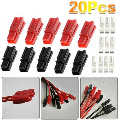Conector de alimentare marină roșu și negru de 30 A, conectare și deconectare rapidă