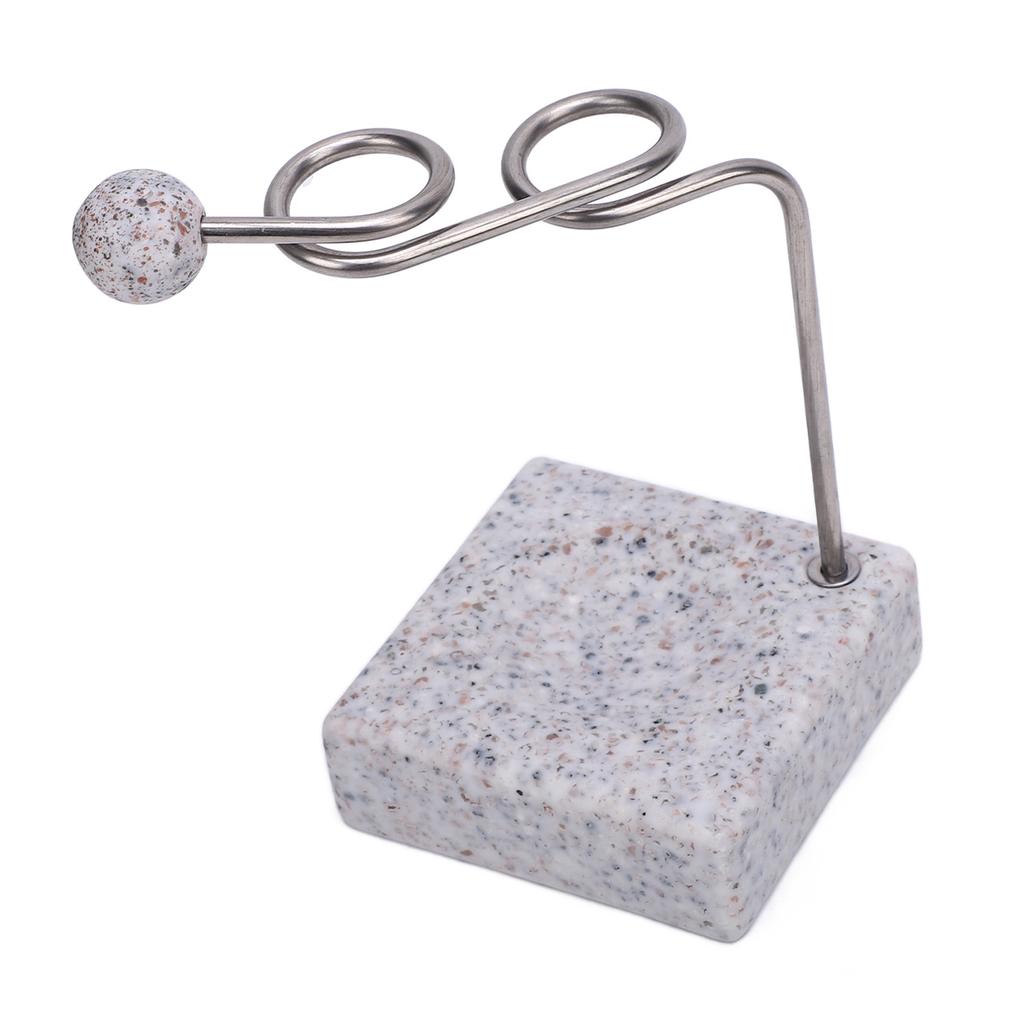 Toothbrush Holder Stainless Steel Bracket and Resin Base Cute Modern Tooth Brush Organizer for Bathroom