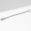 Stainless Steel Heart Pendant Bracelet For Women Fashionable Ot Clasp Design Minimalist Commuter Wrist Accessory Jewelry Gift