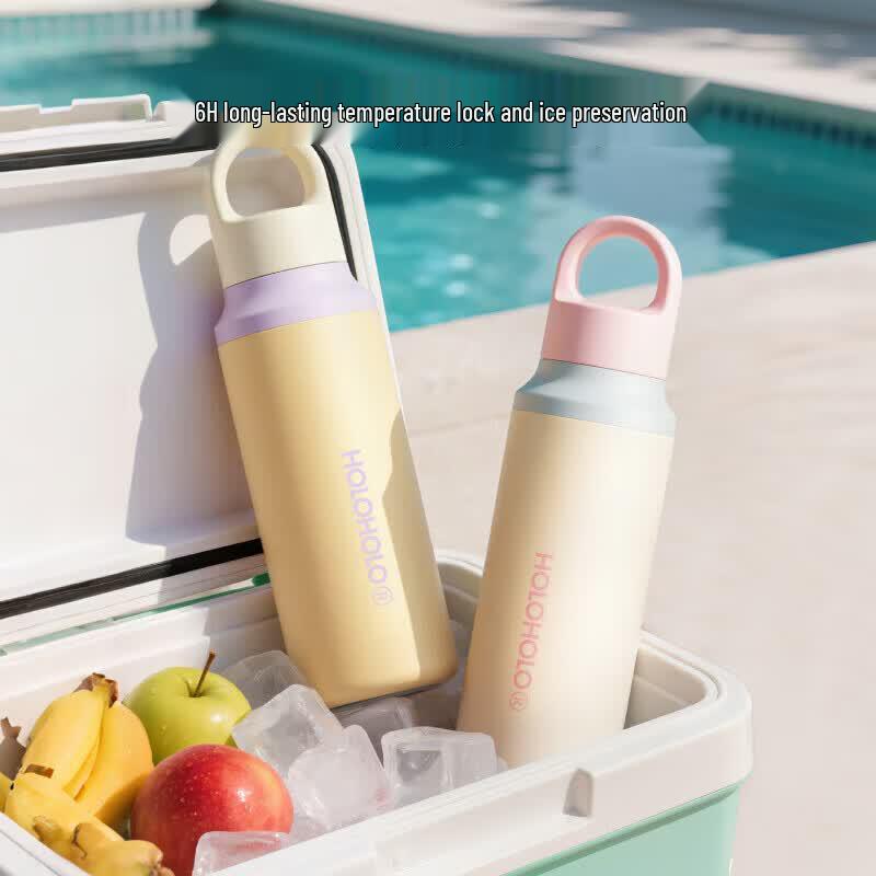 HOLOHOLO 316L Insulated Water Bottle - Sunrise Impression впечатление от рассвета 600 мл