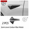 For Tesla Model YL 2026 2027 Car Leaf plate camera protection cover body Carbon fiber decorative Car modification accessories