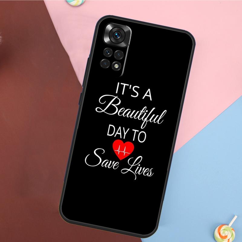 I'm A Nurse Quotes Cover For Xiaomi Redmi Note 13 Pro 14 12 11 9 10 9S 10S 11S 12S Redmi 10C 12C 13C 14C Case