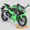 Diggly Collectible Diecast Motorcycle Model Mini Bike Limited Edition Metal Simulation Bike 1:12 Kawasaki 400 Alloy Racing Cross-Country Motorcycle Mo