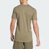 Adidas Designed For Pro Series Strength Logo Graphic Tee Men Tops Olive-Green IL1457