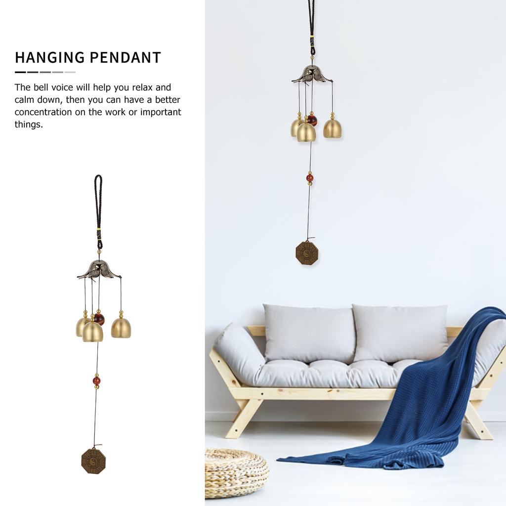Household Bell Wind Chime Hanging Ornament Decorations Metal Chimes Outdoor Garden