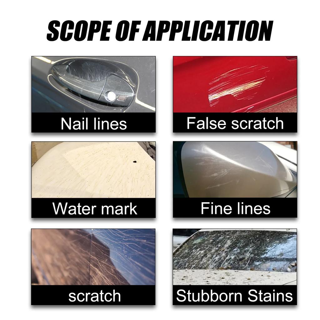 5/10Pcs Motorcycle Car Scratch Remover Cloth Nano Powerful Scar Removal Cars Polishing Repair Paint Metal Polishings Towel Tools