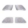 Car Horn Cover Door Horn Protective Cover A-pillar tweeter Horn Cover Stainless Steel For Mercedes Benz S Class W222 2014-