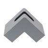 Nordic Style Plastic Tissue Box Holder Personality Simplicity Tissue Storage Box for Restaurant