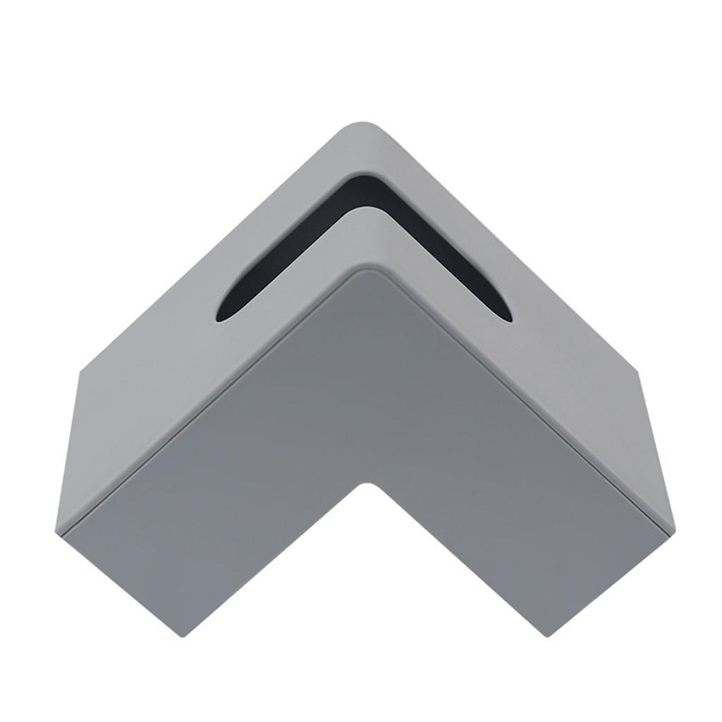 Nordic Style Plastic Tissue Box Holder Personality Simplicity Tissue Storage Box for Restaurant