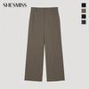 [shs Miss] Back Banding Wide Set Up Pants Swsslp2207l