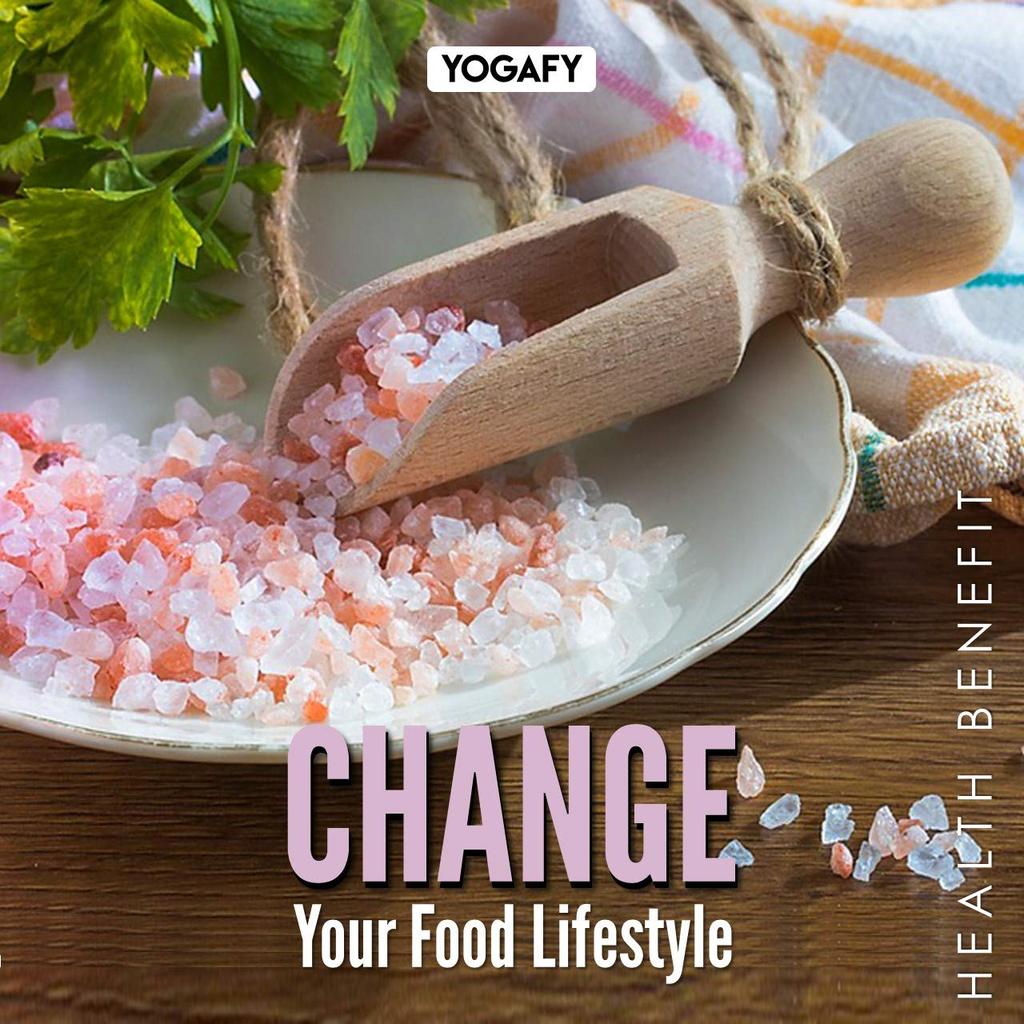 YOGAFY - Himalayan Pink Bath Salt Crystal | Loaded with Rich Minerals - For Body Spa, Refreshing Bath, Relaxation and Pain Relief - 350g