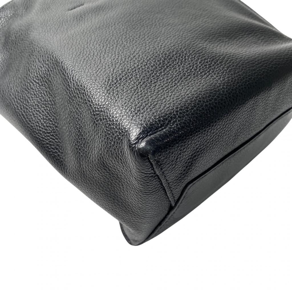 Used MARNIShoulder Bag Black Leather Women