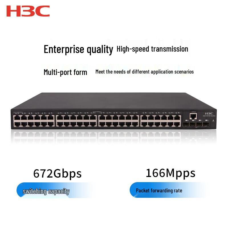 

H3C S5130S-52P-EI-R Enterprise Ethernet Switch