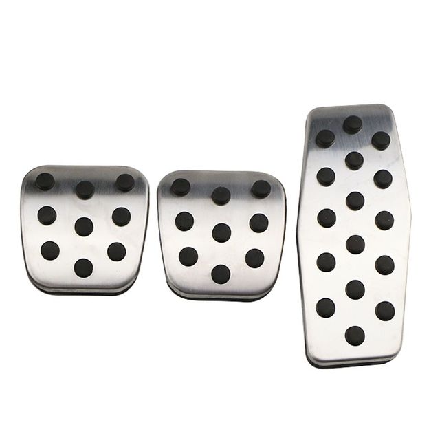 Pedalputer i rustfritt stål MT AT for Chevrolet Cruze Sedan Hatchback for OPEL Mokka 2013-2015 ASTRA J Insignia Car Styling