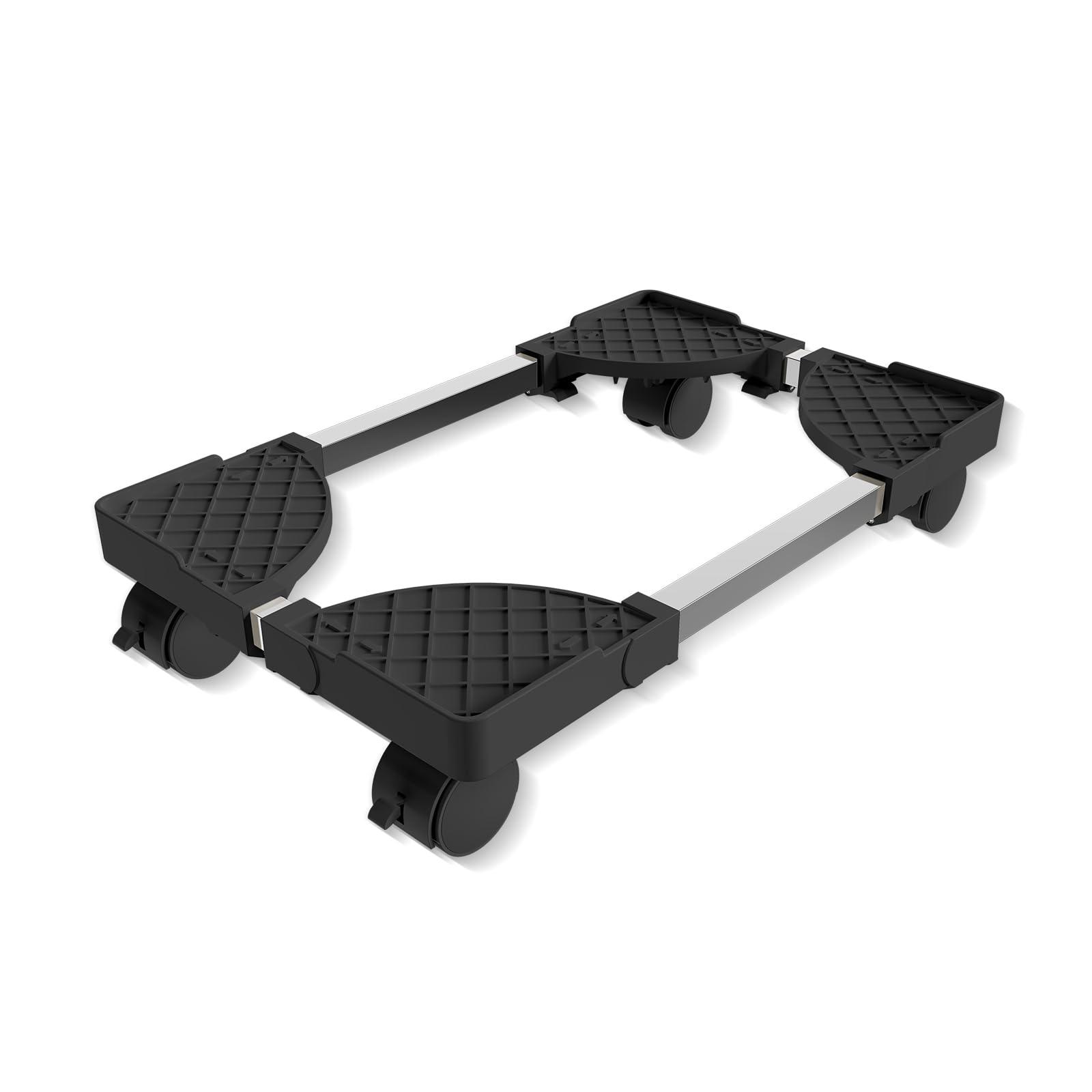 

Подставка для компьютера Регулируемая мобильная подставка для процессора Держатель для процессора Подставка для ПК с роликовыми колесиками Напольная подставка для ПК чёрный