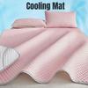 Summer Cooling Mattress Breathable Skin-friendly Ice Silk Bed Mat Pad Washable Smooth Air Condition Cushion 90/120/150/180/200cm