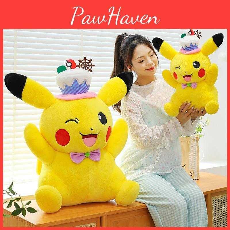 Plush Toy Pikachu Cute Cartoon Soft Short Velvet Children Gift Doll