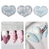 Silicone Nail Art Handicrafts Moulds DIY Nail Tools Accessories Nail Carving Molds Silicone Material for Nail Decoration