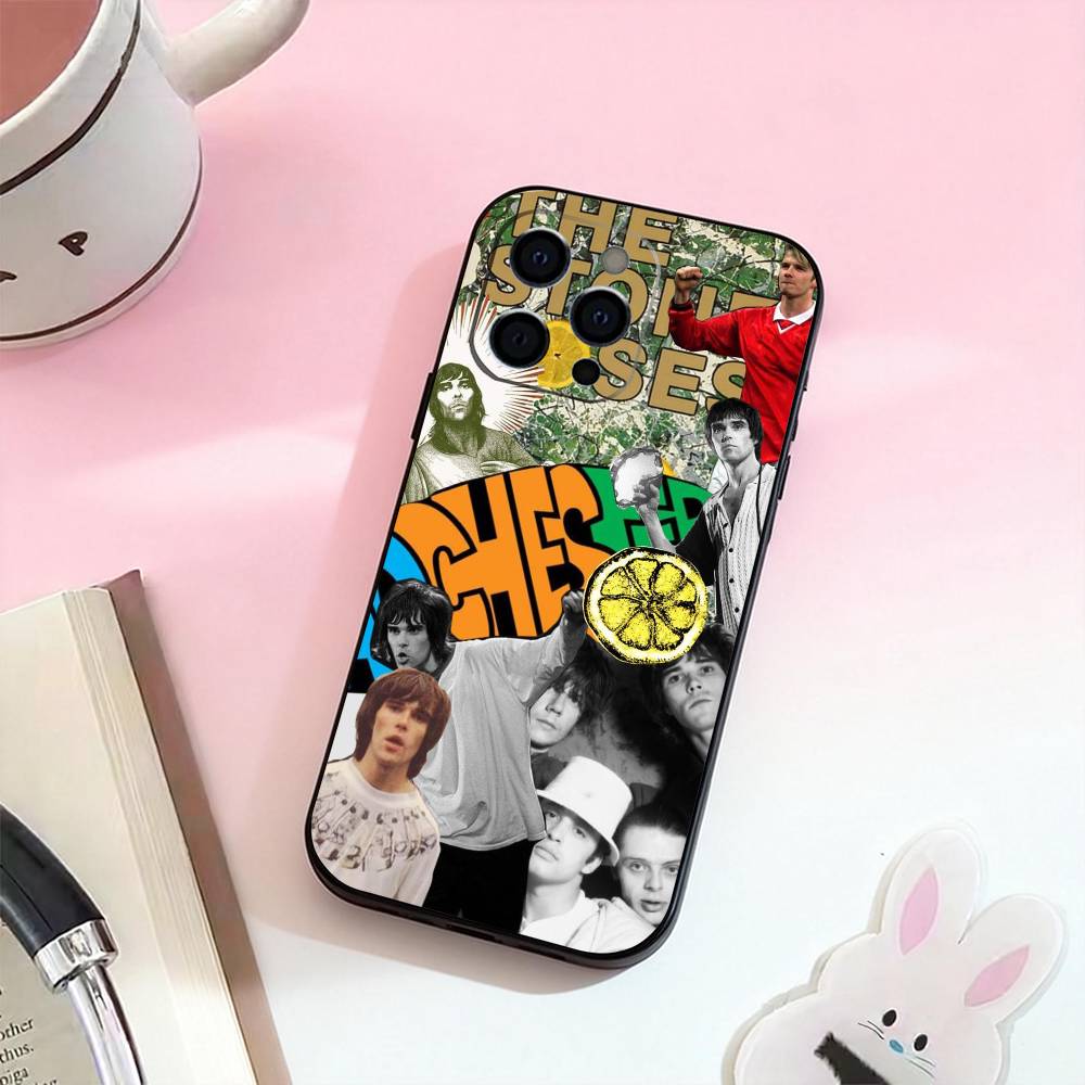 

The Stone Roses Band Phone Case Silicone Soft For IPhone 17,16,15,14,13,12,11,XS,Plus Pro Max iPhone17promax