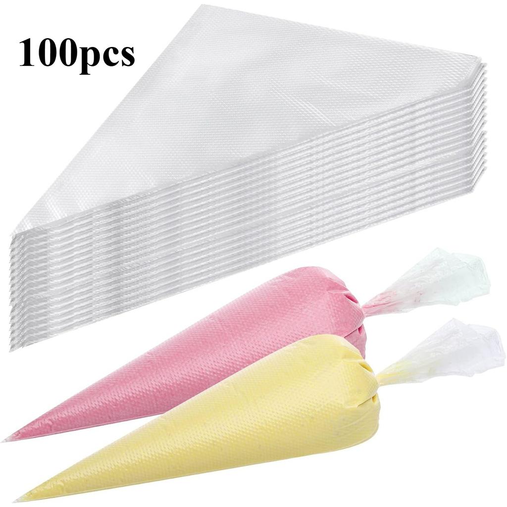 Thickened Disposable Piping Bags, Fondant Piping Bags, Pastry Decoration Piping Bags, Baking Tools, Kitchen Accessories