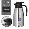 Alliance 304 Stainless Steel Vacuum Insulated Thermos Set, 2.0L
