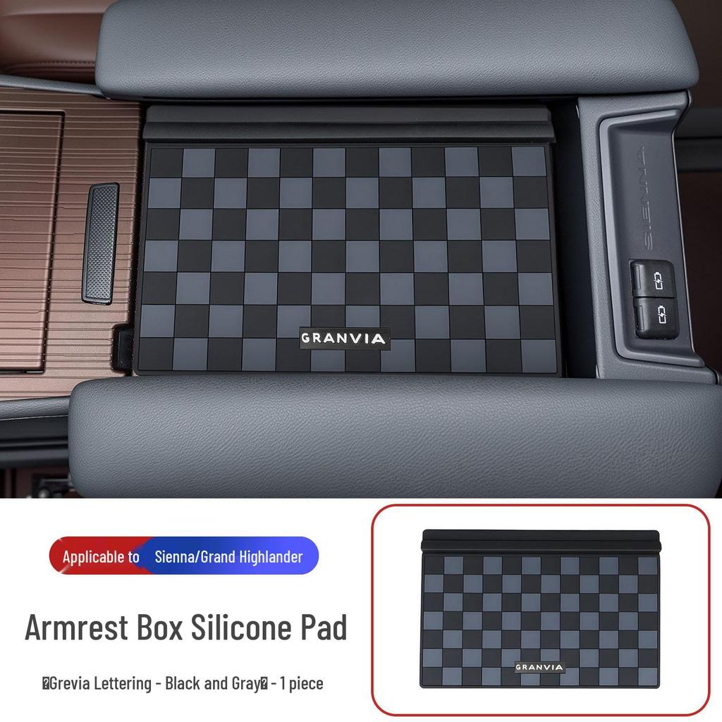 Toyota Sienna Center Console Silicone Anti-Slip Dashboard Mat
