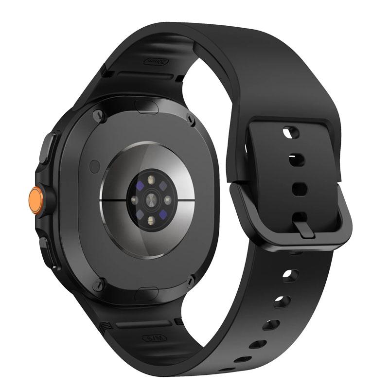 Sports Silicone Strap For Samsung Galaxy Watch 8 40mm 44mm Official Stitch Bracelet Wristband Galaxy Watch 8 Classic 46mm Correa