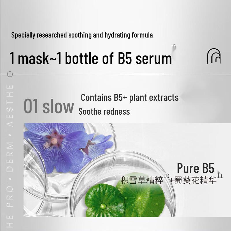 AHC Real Hyaluronic B5 Ampoule Mask (10 Sheets)