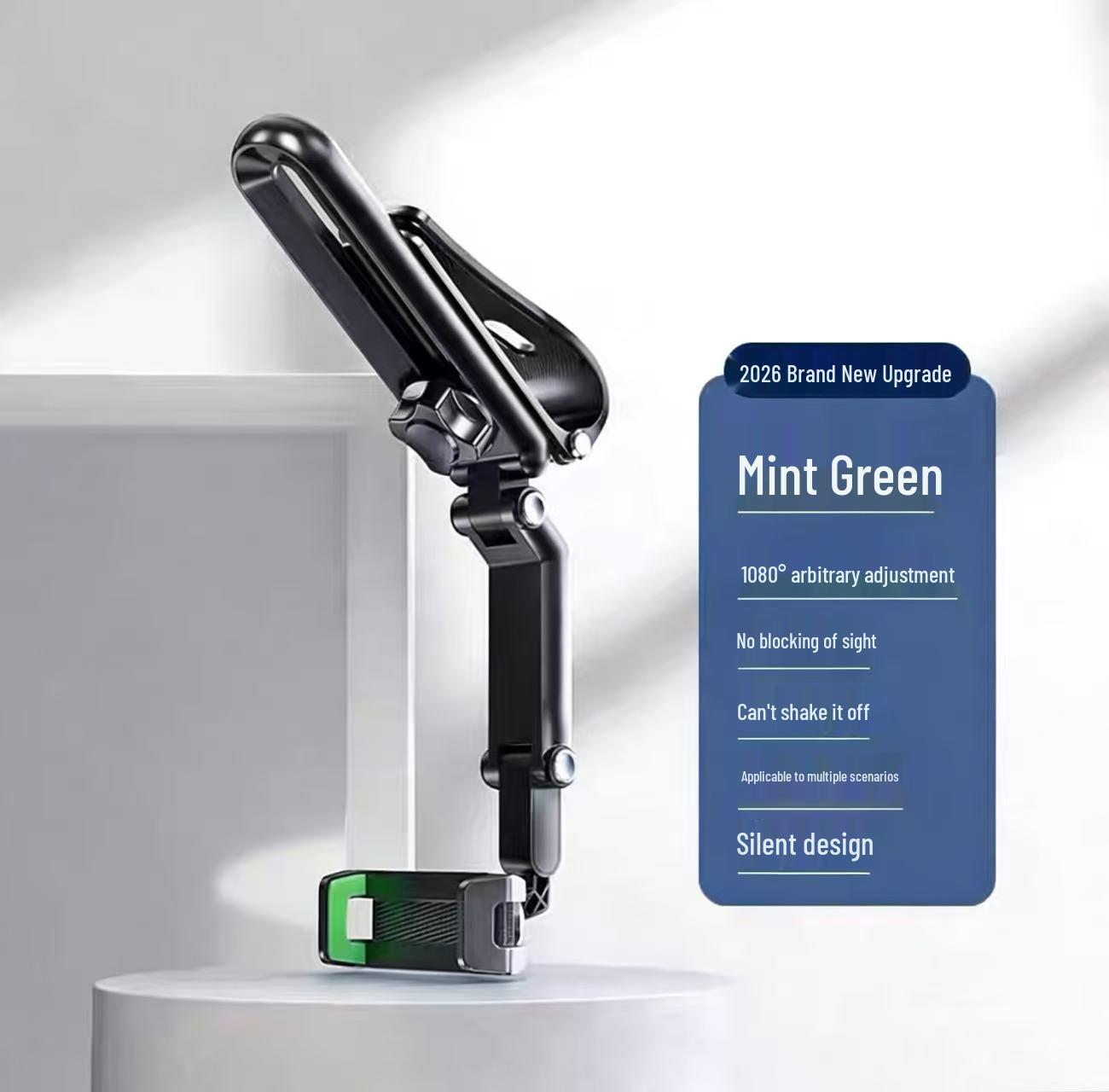 Multi-Functional Car Phone Holder: Universal Sun Visor & Head-Up Bracket