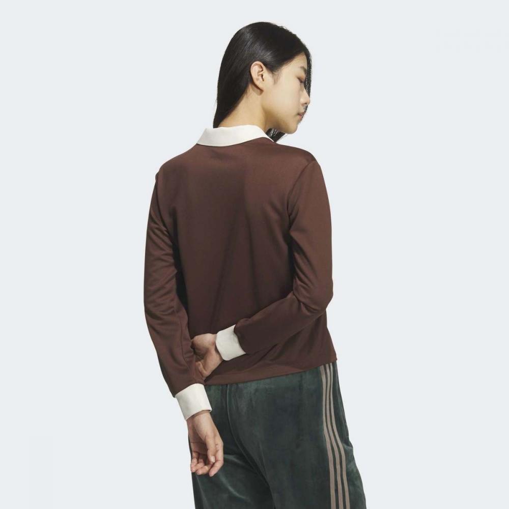 adidas V Neck Jacquard Jersey Kf3240