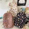 Bear Print Large Capacity Backpack Children Book Bag Cute Student Schoolbag