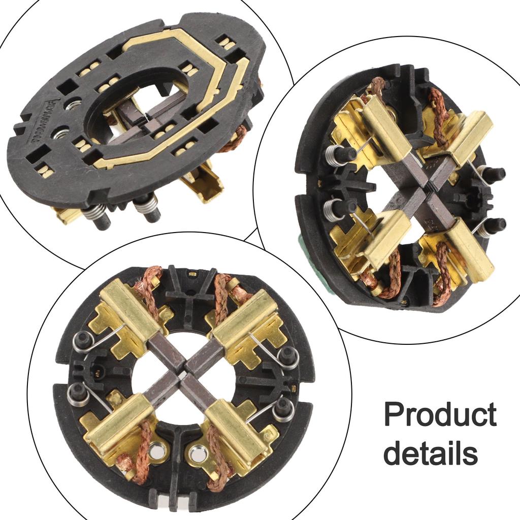 Tool Carbon Brush Holder High Quality Metal And Carbon 18V/ 12V 1pc 50mm Black For 2650-20 Compact Drill Hammer Drill Brand New