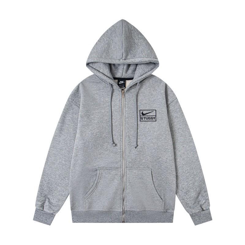 Unisex Oversized Cotton Hoodie With Minimalist Letter Embroidery Streetwear Casual Pullover Fall