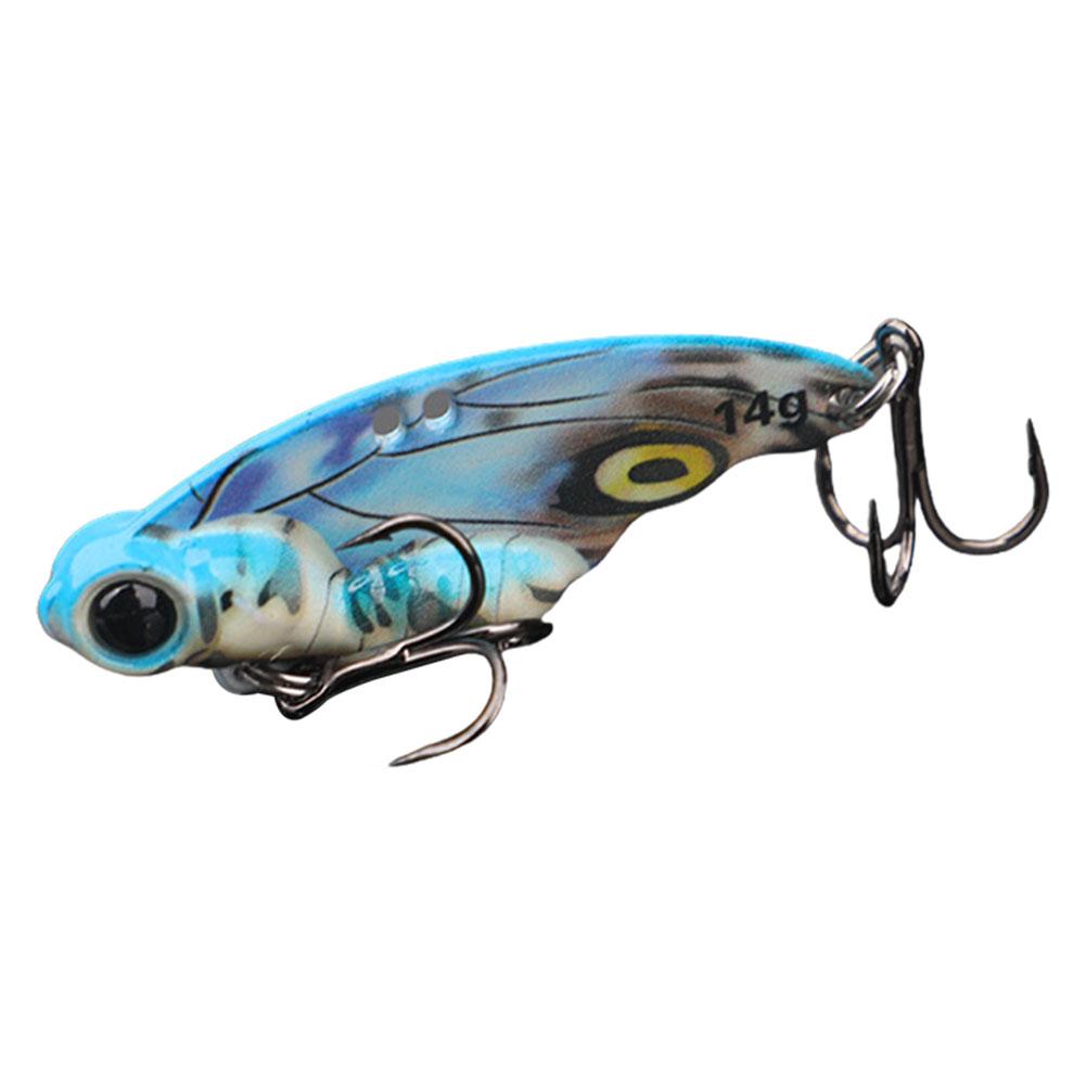 Vibration Spoon Bait Bass Fishing Lure Butterfly Metal VIB Bait Artificial Bait Hard Bait