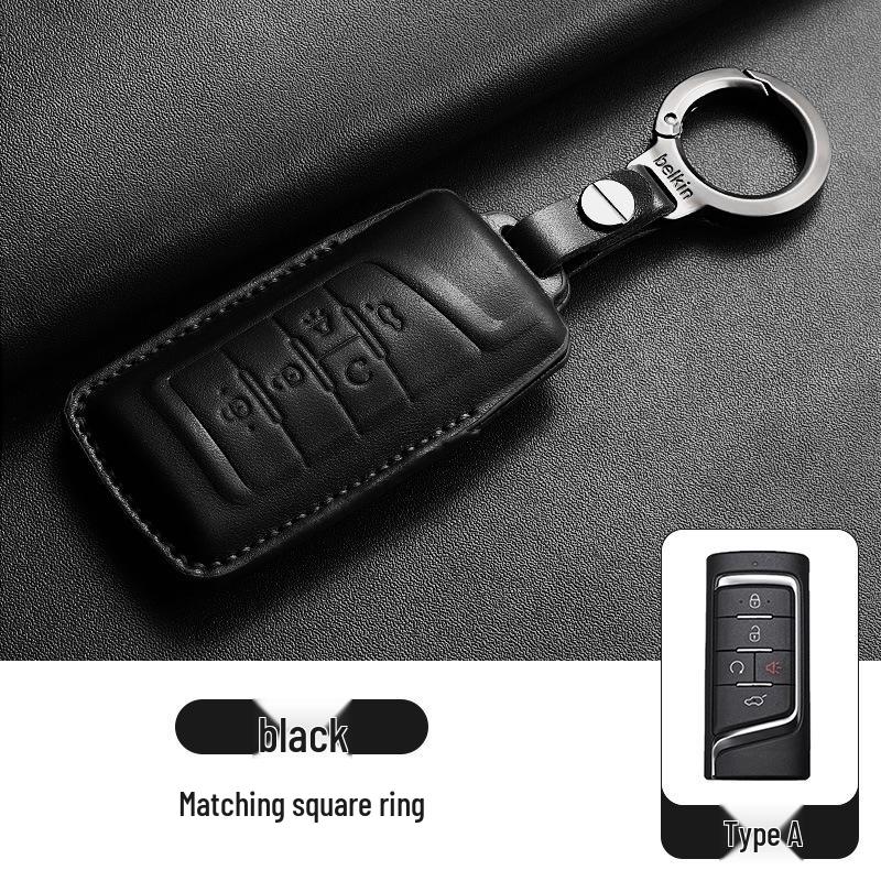 Genuine Leather Key Cover for GAC Trumpchi GS4, GS3, GS8, Chuanqi M8
